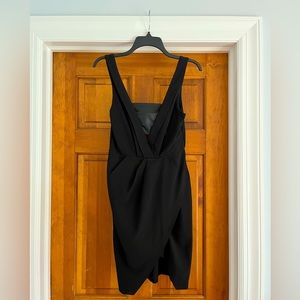 Charlotte Russe Black Asymmetrical Dress